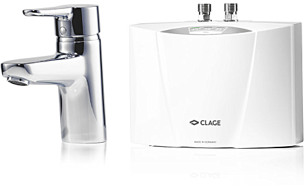 Clage MCX Blue met wastafelkraan EWT | 3500 Watt |