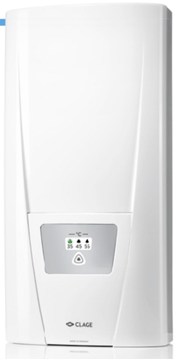 Elektronisch comfortmodel doorstroomverwarmer DLX24 Next elektronische uitv. 400V 3 voorkeuzes 35°/45°/55° | 24 KW | 12.3 l / min