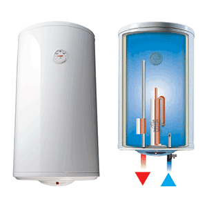 Geรซmailleerde elektrische wandboiler 150L 3kW mono 230V-C