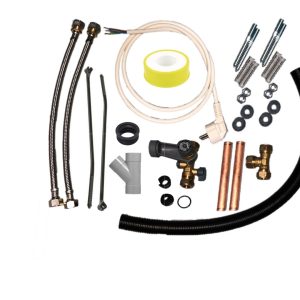 Complete installatieset voor horizontale boilers
