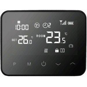 Optima W Exclusive (PRO), wifi en RF slimme thermostaat voor elektrische- en conventionele verwarmingsinstallaties