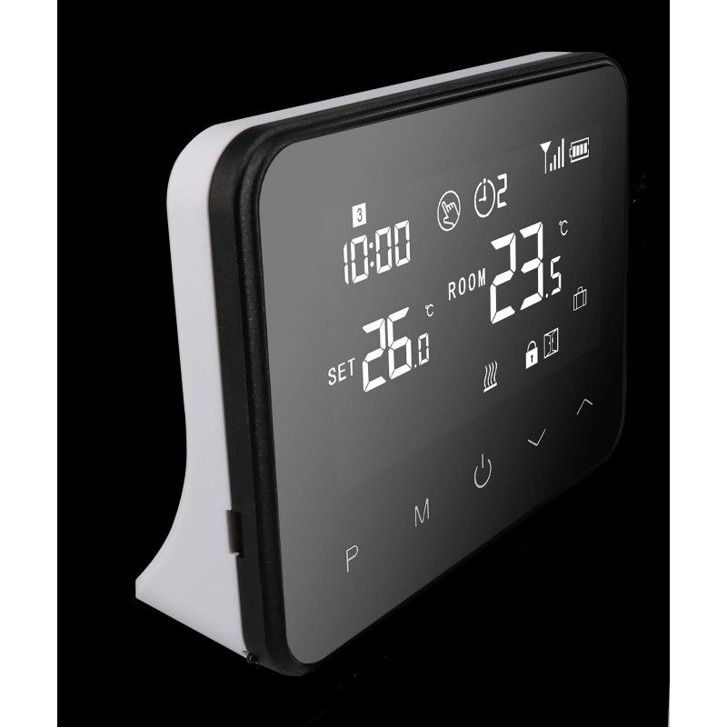 Optima W Exclusive (PRO), wifi en RF slimme thermostaat voor elektrische- en conventionele verwarmingsinstallaties - Afbeelding 2