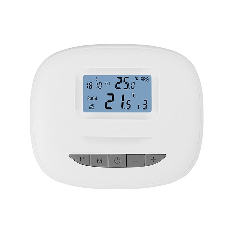 Optima W R3 Wifi en RF opbouw programmeerbare thermostaat, USB voeding, tuya compatible, inclusief RF ontvanger