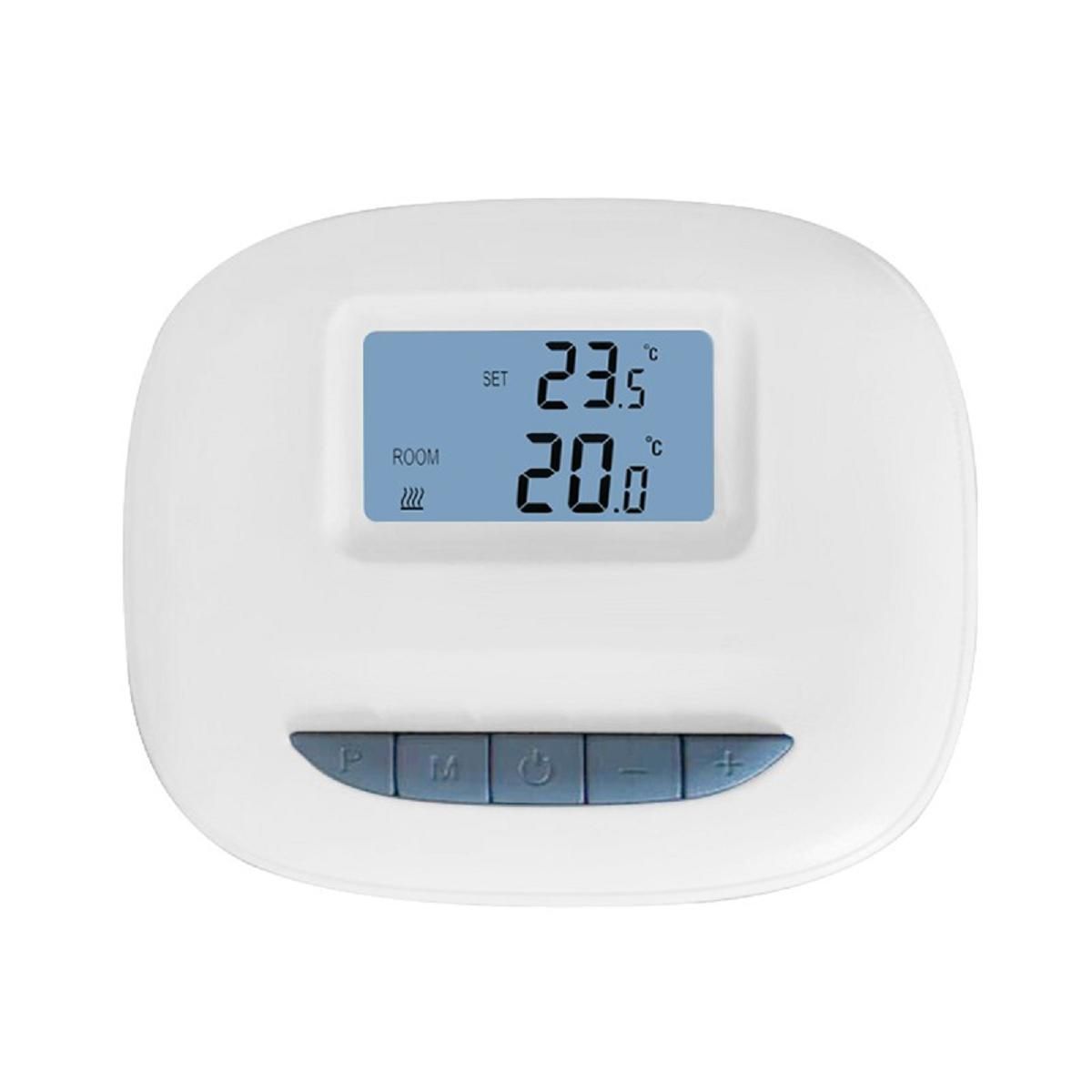 Optima W R3 Wifi en RF opbouw programmeerbare thermostaat, USB voeding, tuya compatible, inclusief RF ontvanger - Afbeelding 3