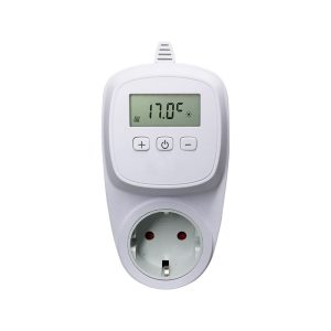 Plugin thermostaat TC200 GS met randaarde of penaarde, NIET programmeerbaar