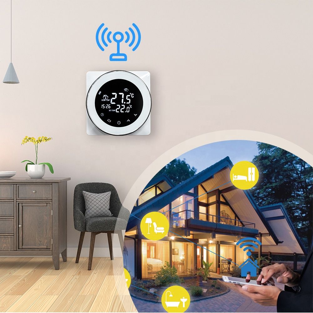 Durensa WIFI Ronde Touch Screen Thermostaat - Afbeelding 6