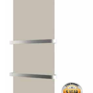 Welltherm handdoek droger metaal (zandkleurig)