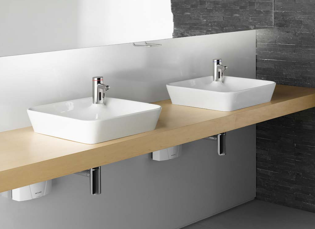 Clage MBX Met X Lumino met sensorkraan | doorstroomverwarmer