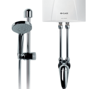 Clage E-mini doorstroomverwarmer met kraan