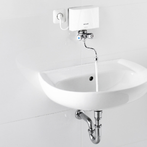 Clage Elektronische kleine doorstroomverwarmers | bovenbouw inclusief kraan