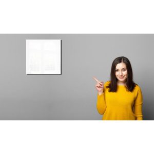 Ecaros wit glas infrarood verwarmingspaneel