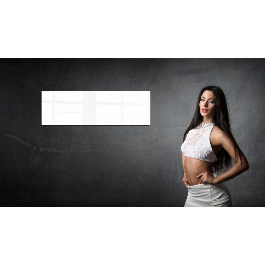 Welltherm wit glas infrarood verwarmingspaneel - Afbeelding 3