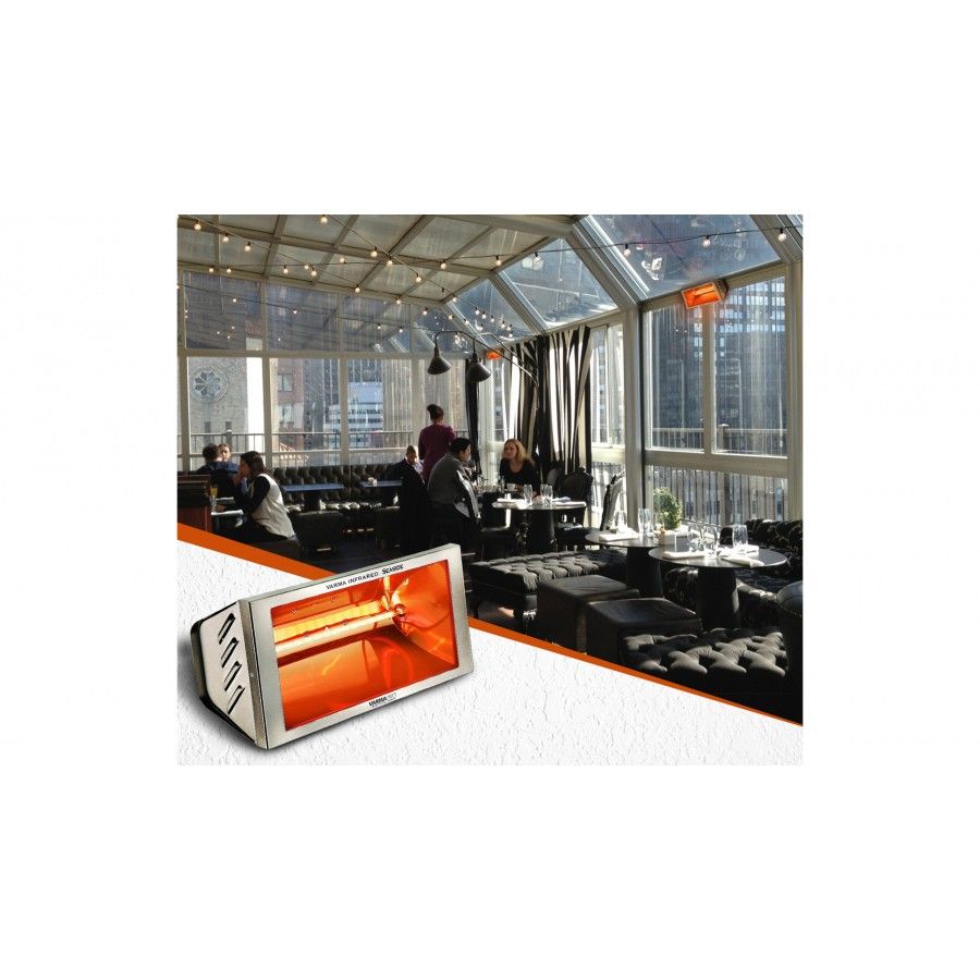 Heliosa Seaside PRG-EH2000W2SS Terrasverwarming / patioverwarming corrosie actieve gebieden - Afbeelding 3