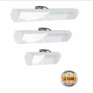 Glazen elektrische infrarood heater, Welltherm HP Glas Wit